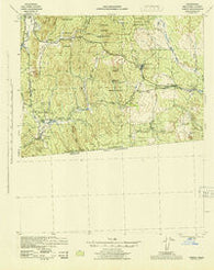 Campo California Historical topographic map, 1:62500 scale, 15 X 15 Minute, Year 1942