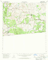Campo California Historical topographic map, 1:62500 scale, 15 X 15 Minute, Year 1959
