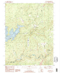 Camptonville California Historical topographic map, 1:24000 scale, 7.5 X 7.5 Minute, Year 1995