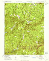 Camptonville California Historical topographic map, 1:24000 scale, 7.5 X 7.5 Minute, Year 1948
