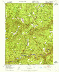 Camptonville California Historical topographic map, 1:24000 scale, 7.5 X 7.5 Minute, Year 1948