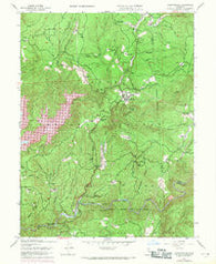 Camptonville California Historical topographic map, 1:24000 scale, 7.5 X 7.5 Minute, Year 1948