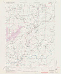 Camptonville California Historical topographic map, 1:24000 scale, 7.5 X 7.5 Minute, Year 1948