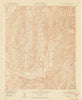 Canada Gobernadora California Historical topographic map, 1:24000 scale, 7.5 X 7.5 Minute, Year 1949