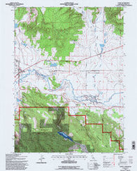 Canby California Historical topographic map, 1:24000 scale, 7.5 X 7.5 Minute, Year 1993