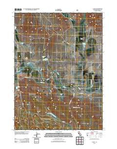 Canby California Historical topographic map, 1:24000 scale, 7.5 X 7.5 Minute, Year 2012