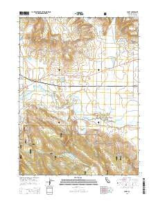 Canby California Current topographic map, 1:24000 scale, 7.5 X 7.5 Minute, Year 2015