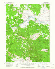 Canby California Historical topographic map, 1:62500 scale, 15 X 15 Minute, Year 1961