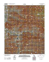 Cane Canyon California Historical topographic map, 1:24000 scale, 7.5 X 7.5 Minute, Year 2012