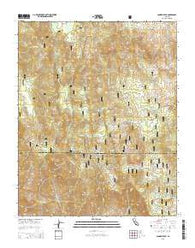 Cannell Peak California Current topographic map, 1:24000 scale, 7.5 X 7.5 Minute, Year 2015