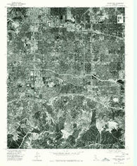 Canoga Park California Historical topographic map, 1:24000 scale, 7.5 X 7.5 Minute, Year 1976