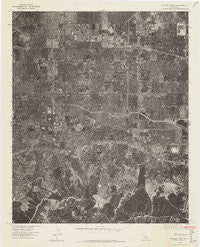 Canoga Park California Historical topographic map, 1:24000 scale, 7.5 X 7.5 Minute, Year 1976