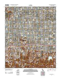 Canoga Park California Historical topographic map, 1:24000 scale, 7.5 X 7.5 Minute, Year 2012