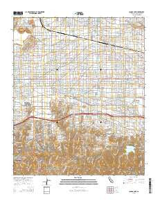 Canoga Park California Current topographic map, 1:24000 scale, 7.5 X 7.5 Minute, Year 2015