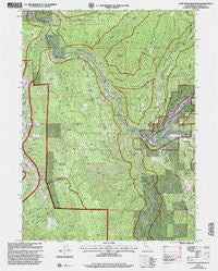 Cant Hook Mountain California Historical topographic map, 1:24000 scale, 7.5 X 7.5 Minute, Year 1997