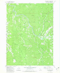Cant Hook Mtn California Historical topographic map, 1:24000 scale, 7.5 X 7.5 Minute, Year 1982