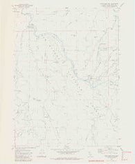 Cant Hook Mtn California Historical topographic map, 1:24000 scale, 7.5 X 7.5 Minute, Year 1982