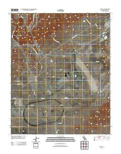 Cantil California Historical topographic map, 1:24000 scale, 7.5 X 7.5 Minute, Year 2012