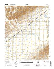 Cantil California Current topographic map, 1:24000 scale, 7.5 X 7.5 Minute, Year 2015