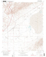 Cantil California Historical topographic map, 1:24000 scale, 7.5 X 7.5 Minute, Year 1967