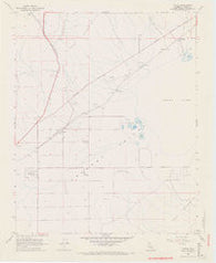 Cantil California Historical topographic map, 1:24000 scale, 7.5 X 7.5 Minute, Year 1967