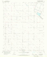 Cantua Creek California Historical topographic map, 1:24000 scale, 7.5 X 7.5 Minute, Year 1956