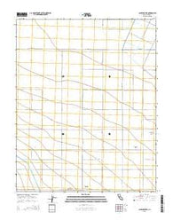 Cantua Creek California Current topographic map, 1:24000 scale, 7.5 X 7.5 Minute, Year 2015