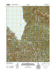 Canyondam California Historical topographic map, 1:24000 scale, 7.5 X 7.5 Minute, Year 2012