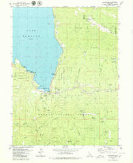 Canyondam California Historical topographic map, 1:24000 scale, 7.5 X 7.5 Minute, Year 1979