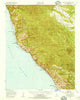 Cape San Martin California Historical topographic map, 1:62500 scale, 15 X 15 Minute, Year 1948