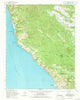Cape San Martin California Historical topographic map, 1:62500 scale, 15 X 15 Minute, Year 1961