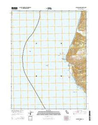 Cape Mendocino California Current topographic map, 1:24000 scale, 7.5 X 7.5 Minute, Year 2015
