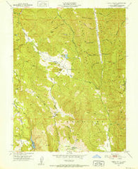 Capell Valley California Historical topographic map, 1:24000 scale, 7.5 X 7.5 Minute, Year 1951