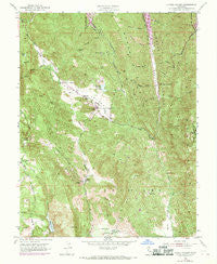 Capell Valley California Historical topographic map, 1:24000 scale, 7.5 X 7.5 Minute, Year 1951