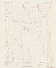 Capell Valley California Historical topographic map, 1:24000 scale, 7.5 X 7.5 Minute, Year 1951