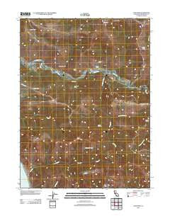 Capetown California Historical topographic map, 1:24000 scale, 7.5 X 7.5 Minute, Year 2012
