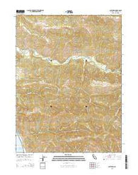 Capetown California Current topographic map, 1:24000 scale, 7.5 X 7.5 Minute, Year 2015