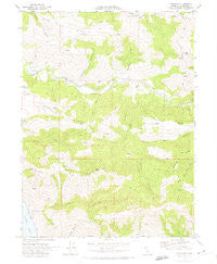 Capetown California Historical topographic map, 1:24000 scale, 7.5 X 7.5 Minute, Year 1969