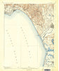 Capitola California Historical topographic map, 1:62500 scale, 15 X 15 Minute, Year 1914