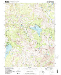 Caples Lake California Historical topographic map, 1:24000 scale, 7.5 X 7.5 Minute, Year 1992