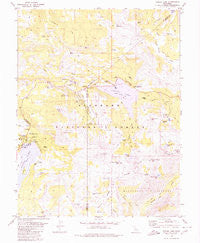 Caples Lake California Historical topographic map, 1:24000 scale, 7.5 X 7.5 Minute, Year 1979
