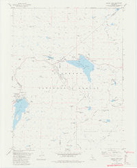 Caples Lake California Historical topographic map, 1:24000 scale, 7.5 X 7.5 Minute, Year 1979