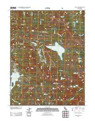 Caples Lake California Historical topographic map, 1:24000 scale, 7.5 X 7.5 Minute, Year 2012