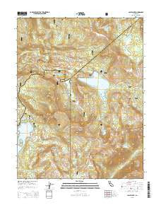 Caples Lake California Current topographic map, 1:24000 scale, 7.5 X 7.5 Minute, Year 2015