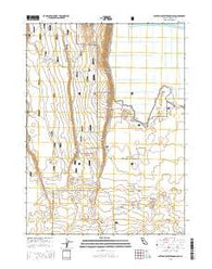 Captain Jacks Stronghold California Current topographic map, 1:24000 scale, 7.5 X 7.5 Minute, Year 2015