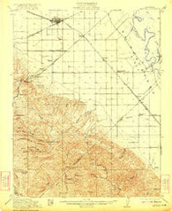 Carbona California Historical topographic map, 1:62500 scale, 15 X 15 Minute, Year 1922
