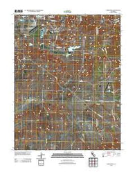 Carbondale California Historical topographic map, 1:24000 scale, 7.5 X 7.5 Minute, Year 2012