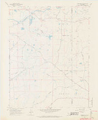 Carbondale California Historical topographic map, 1:24000 scale, 7.5 X 7.5 Minute, Year 1968