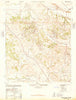 Careaga Canyon California Historical topographic map, 1:24000 scale, 7.5 X 7.5 Minute, Year 1947