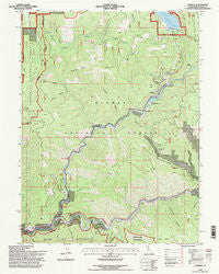 Caribou California Historical topographic map, 1:24000 scale, 7.5 X 7.5 Minute, Year 1994